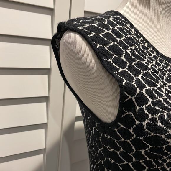 Sam Edelman Pre owned Selby Jacquard Sweater Dress Fit & Flare. - Picture 7 of 14